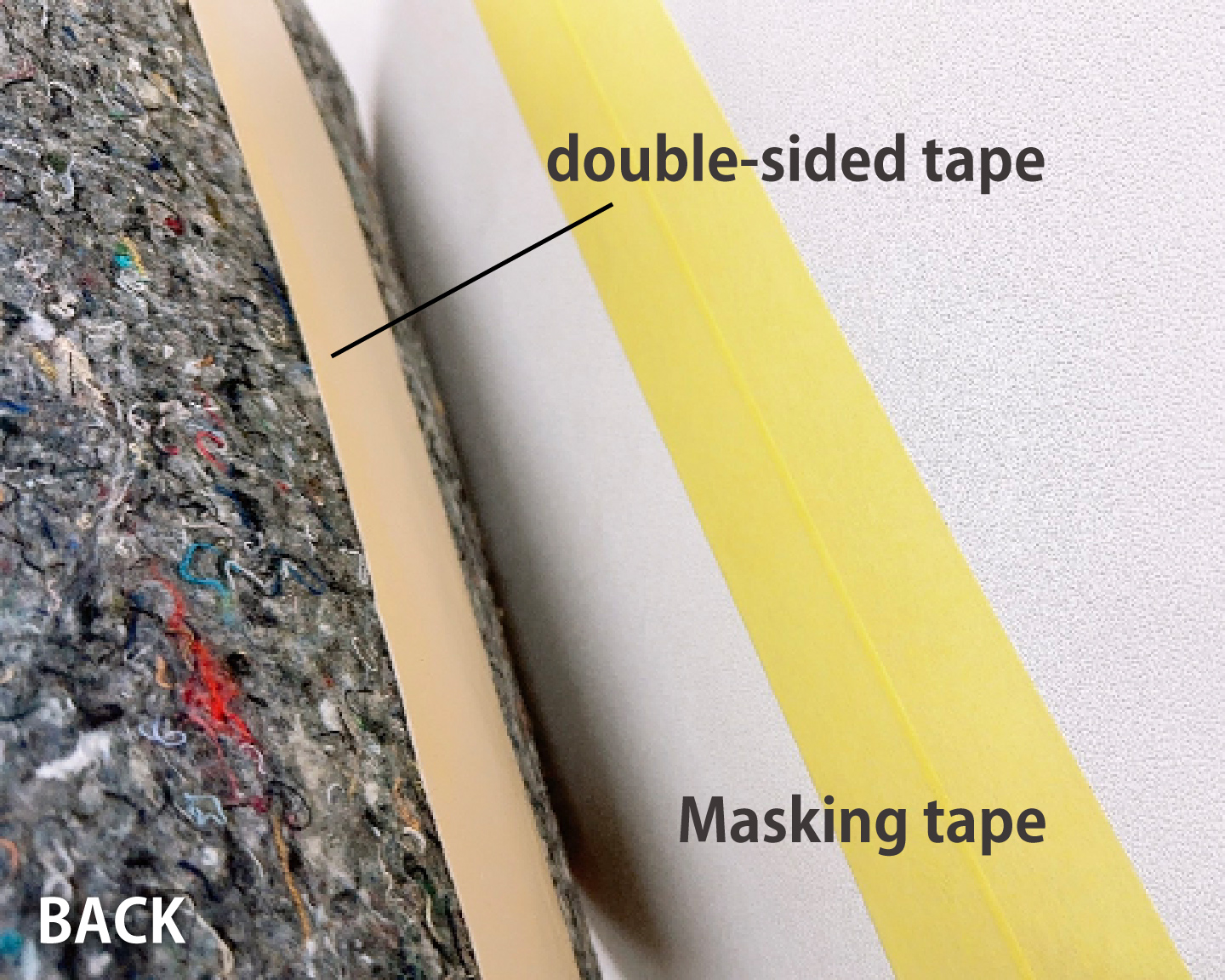Double‑sided tape